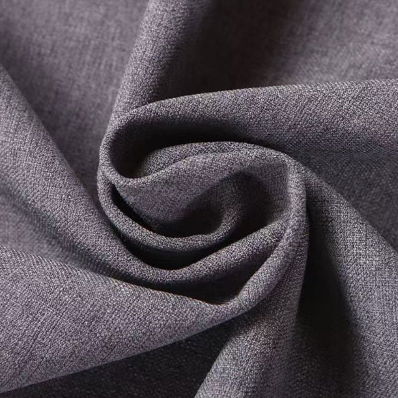 190 g/m² kationisk 2/2 kypert polyester spandex stoff for strandshorts og fritidsbukser