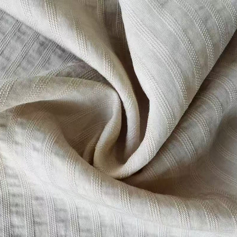 Lotus Stripe Nylon Single-Filament Rayon Interwoven Stoff