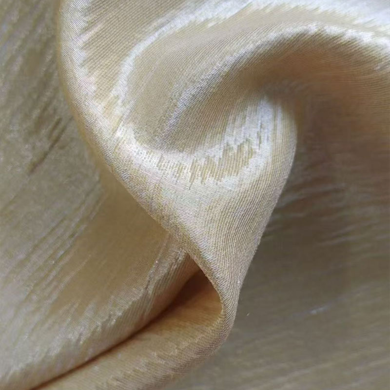 Aurora polyester Enkel filament skinnende Tencel viskose fiber stoff